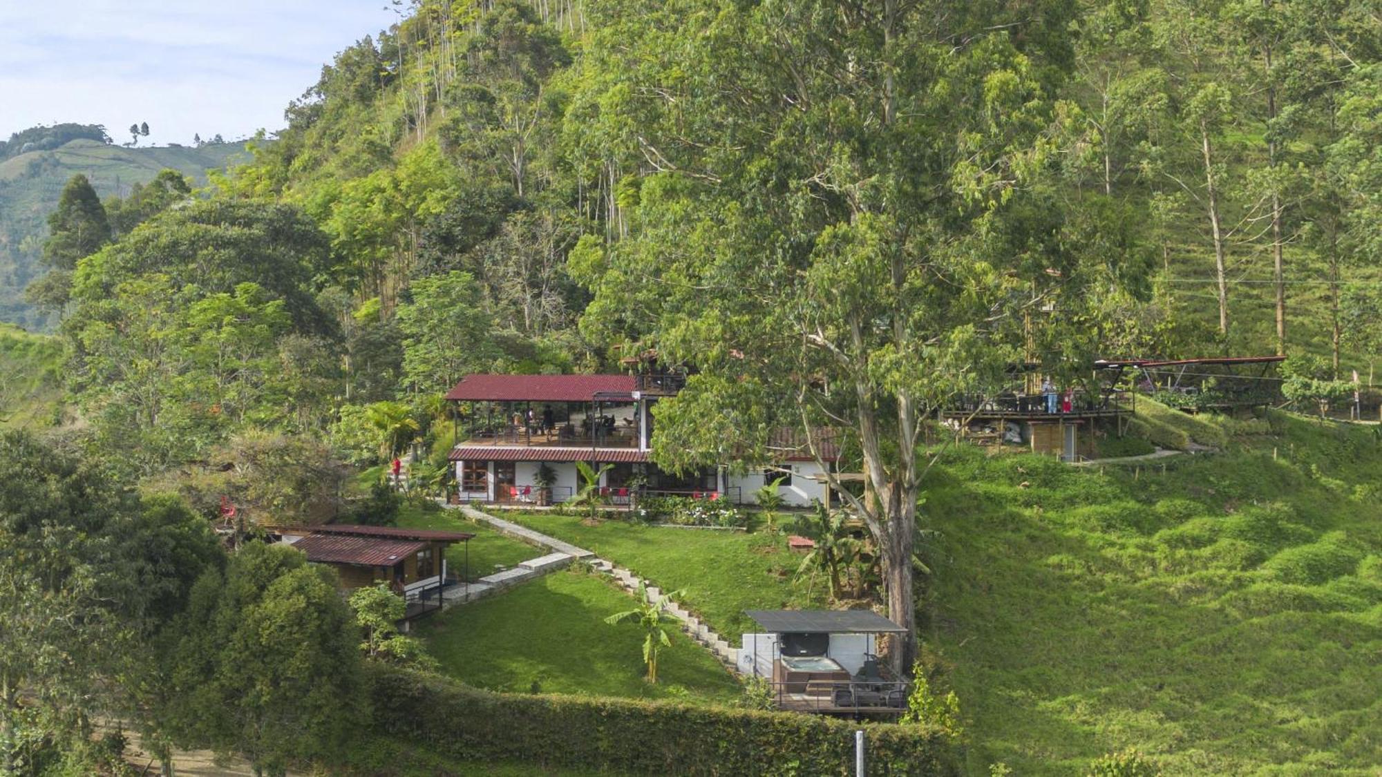 Gulupa Ecolodge Jardín Eksteriør bilde